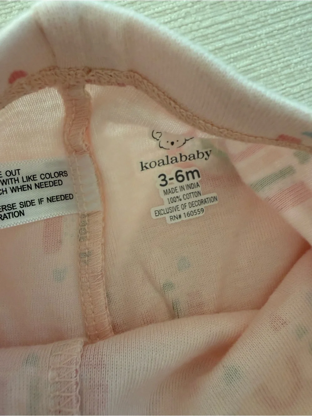 NWOT Koala baby 3-6 months pants
